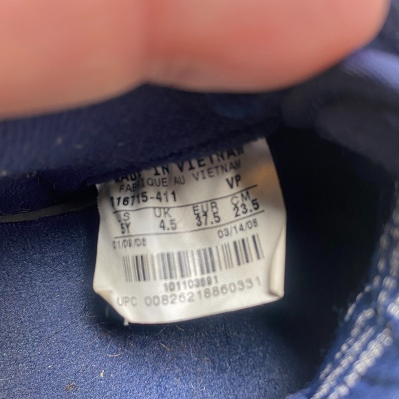 Nike Cortez Nylon Girls Size 5Y Athletic Comfort Sneaker Shoes 316715-411 - Picture 10 of 10